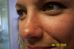 Nose Piercing in San Diego