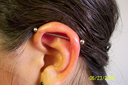 Custom Ear Piercing