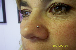 Nose Piercing in San Diego