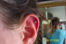 Custom Ear Piercing