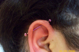 Custom Ear Piercing