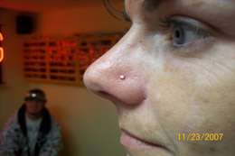 Nose Piercing in San Diego