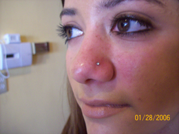 Nose Piercing in San Diego