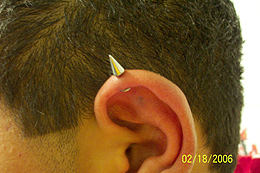 Custom Ear Piercing