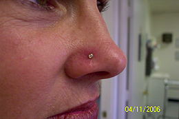 Nose Piercing in San Diego