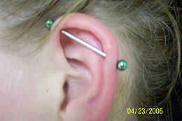 Custom Ear Piercing