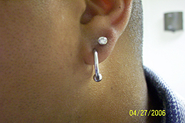 Custom Ear Piercing