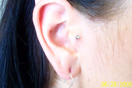 Custom Ear Piercing