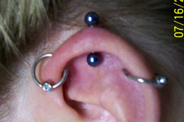 Custom Ear Piercing