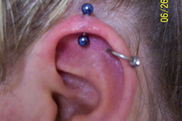 Custom Ear Piercing