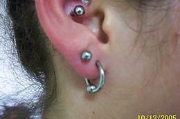 Custom Ear Piercing