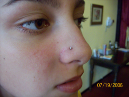 Nose Piercing in San Diego