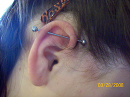 Custom Ear Piercing