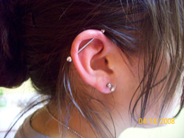 Custom Ear Piercing